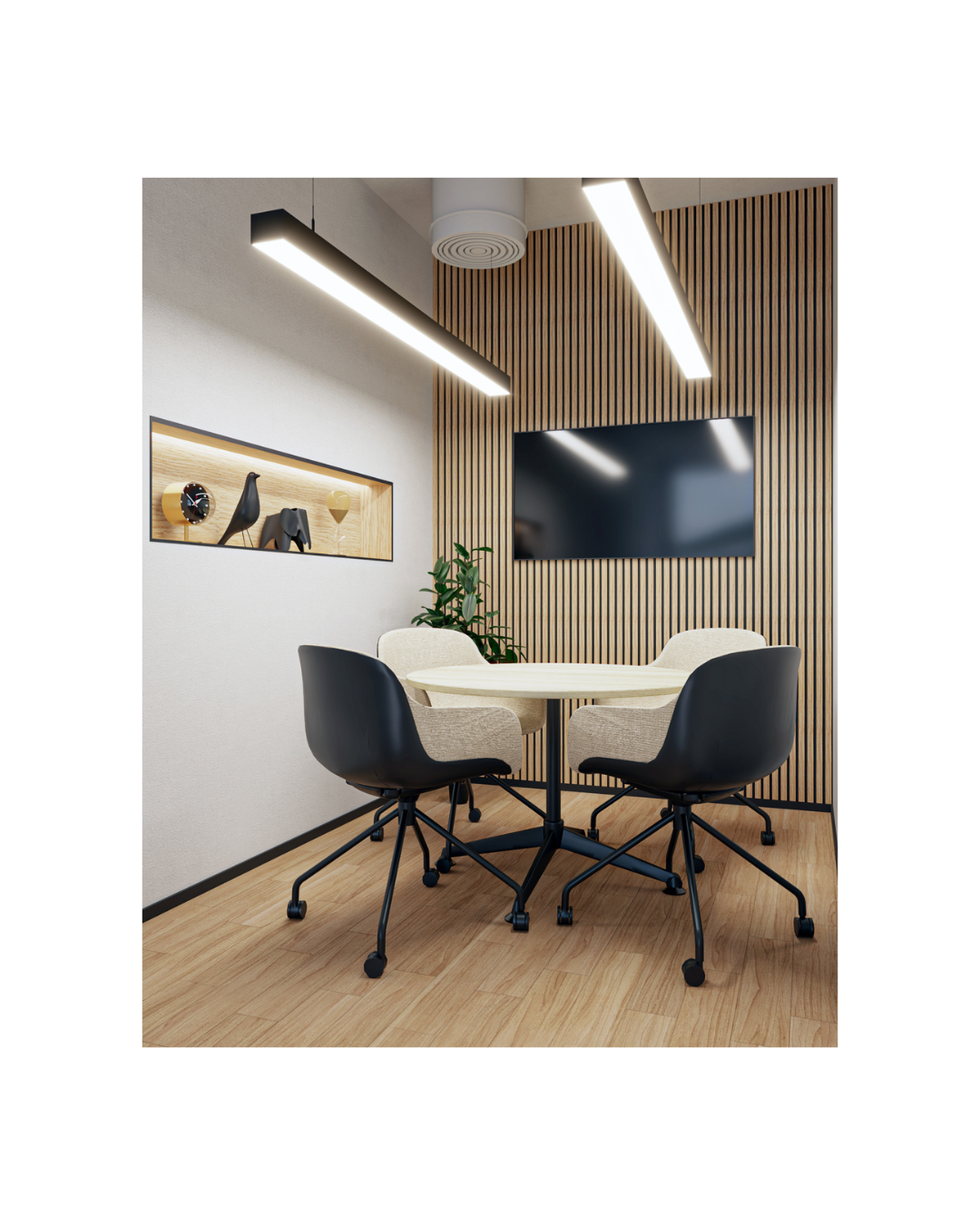 AcoustIQ Wooden Slat Panels